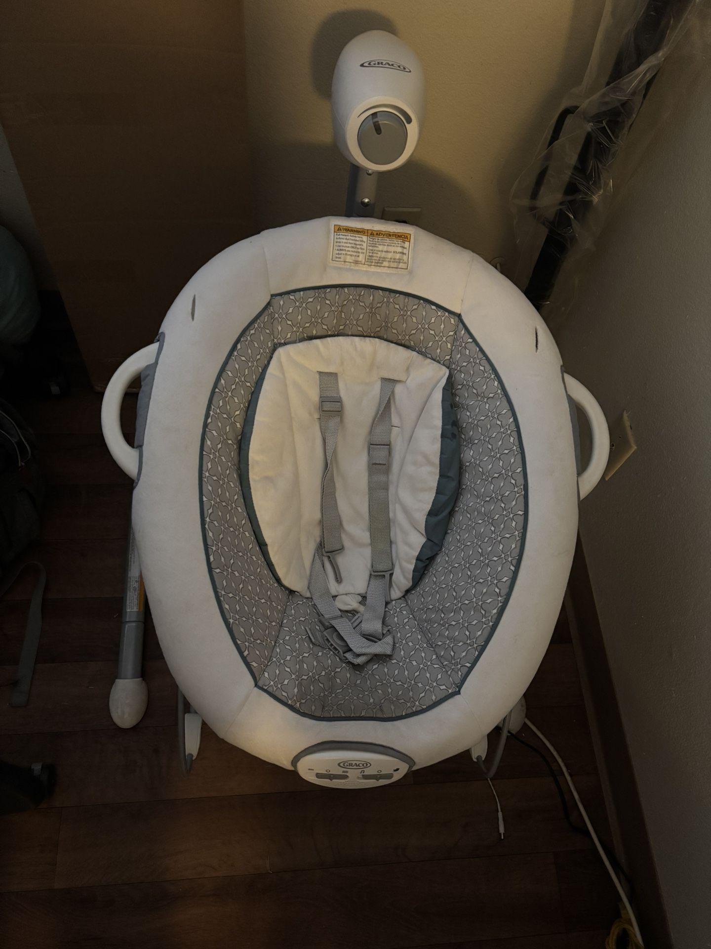 Graco Soothe n Sway LX Swing with Portable Bouncer Derby