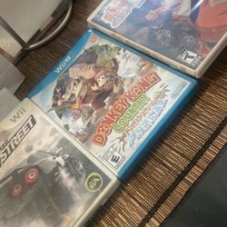 Lot of WII Games. Donkey Kong, Need for Speed, Clash of Ninja