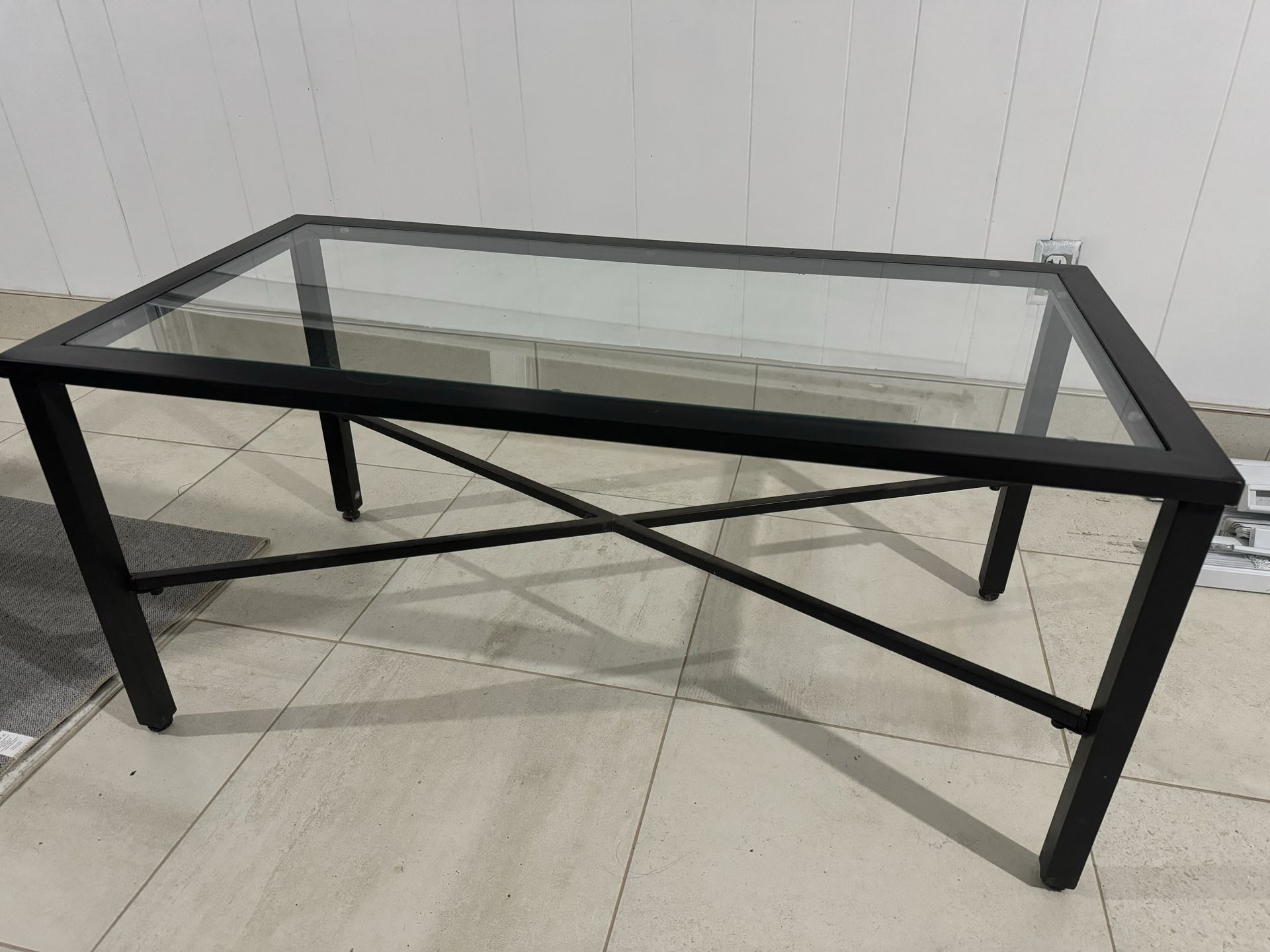 Glass Console Table