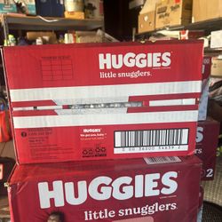 Huggy size 2, diapers 72 count
