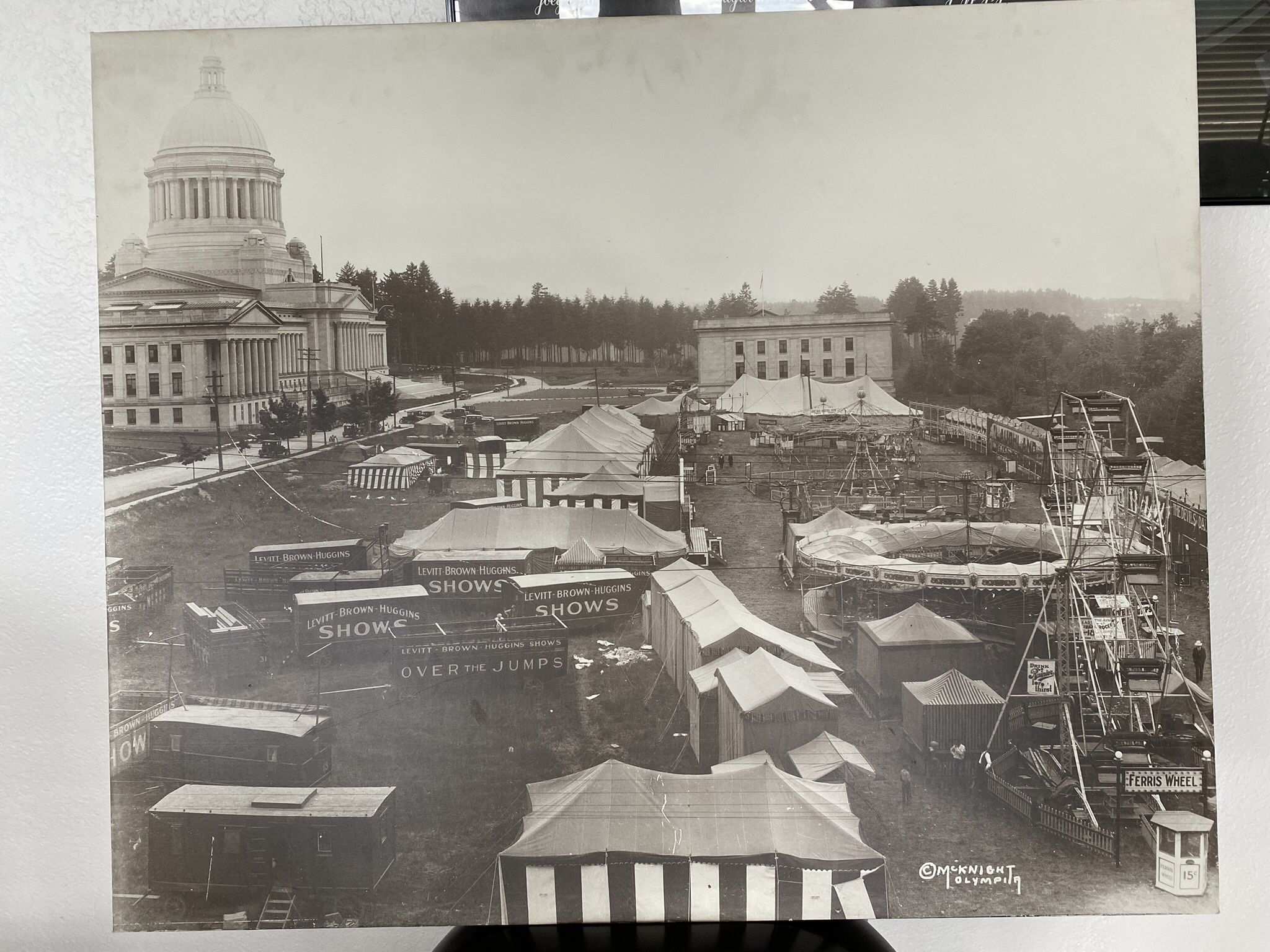 Canvas Photo Of Capital Building In Olympia
