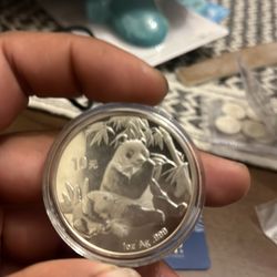 2007 Silver panda 10 Yuan