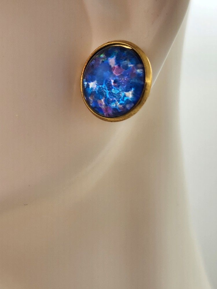 Blue and Golden Studs