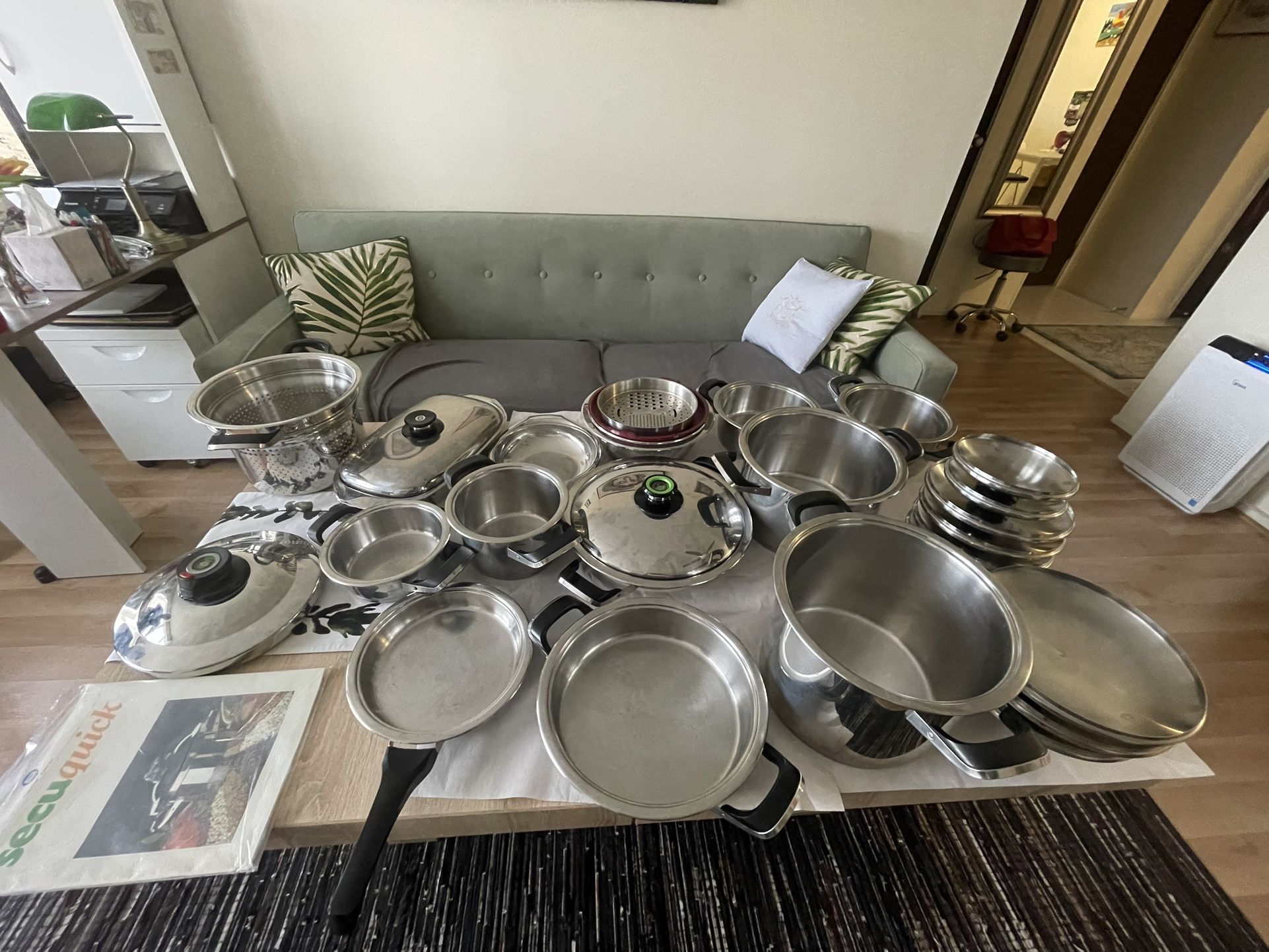 Full Set AMC Stainless Steel Cookware