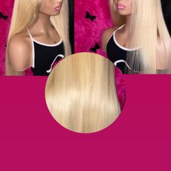 613 HD Frontal Straight Wig
