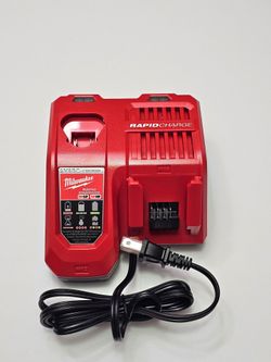 Milwaukee M12 and M18 12-Volt/18-Volt Lithium-Ion Multi-Voltage Rapid Battery Charger Brand New