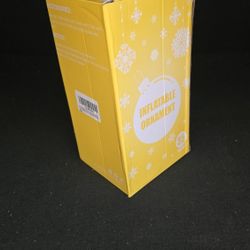 NEW Large PVC Inflatable Christmas Ornament Ball - Outdoor Yard Decoration (Red)