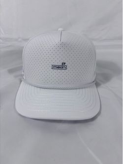 Melin Odysea Hydro White Rope Snapback Hat - Magnalink with ball marker99