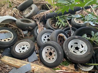 Trailer rims 13’ & 14’ each $10