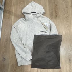 Fear Of God Essential Hoodie Light OatMeal