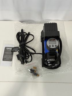 #445 EPAuto 120W Portable Tire Inflator / Air Compressor 100 PSI