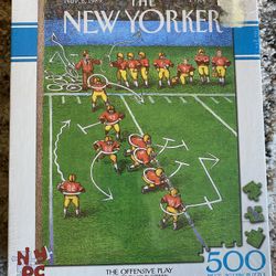 The New Yorker 500 Piece Jigsaw Puzzle 