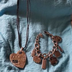 Necklace And Bracelet Set Brighton