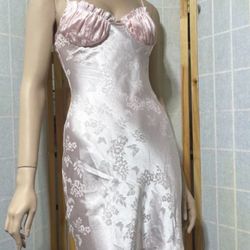 Lottie Moss/Pacsun Pink Satin Dress