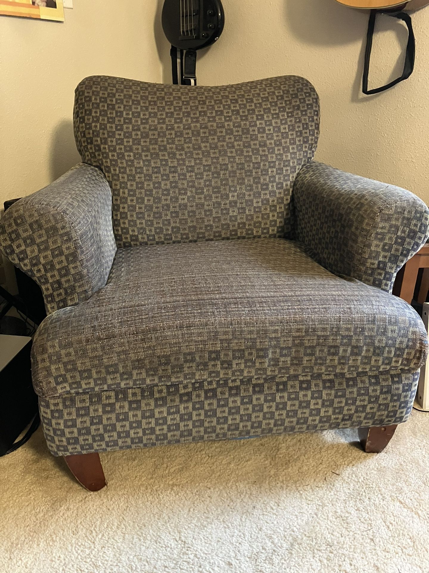 Overstuffed Armchair