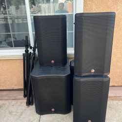 Harbinger Powered Speakers 