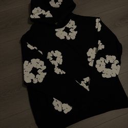 Denim Tear Black & White Hoodie