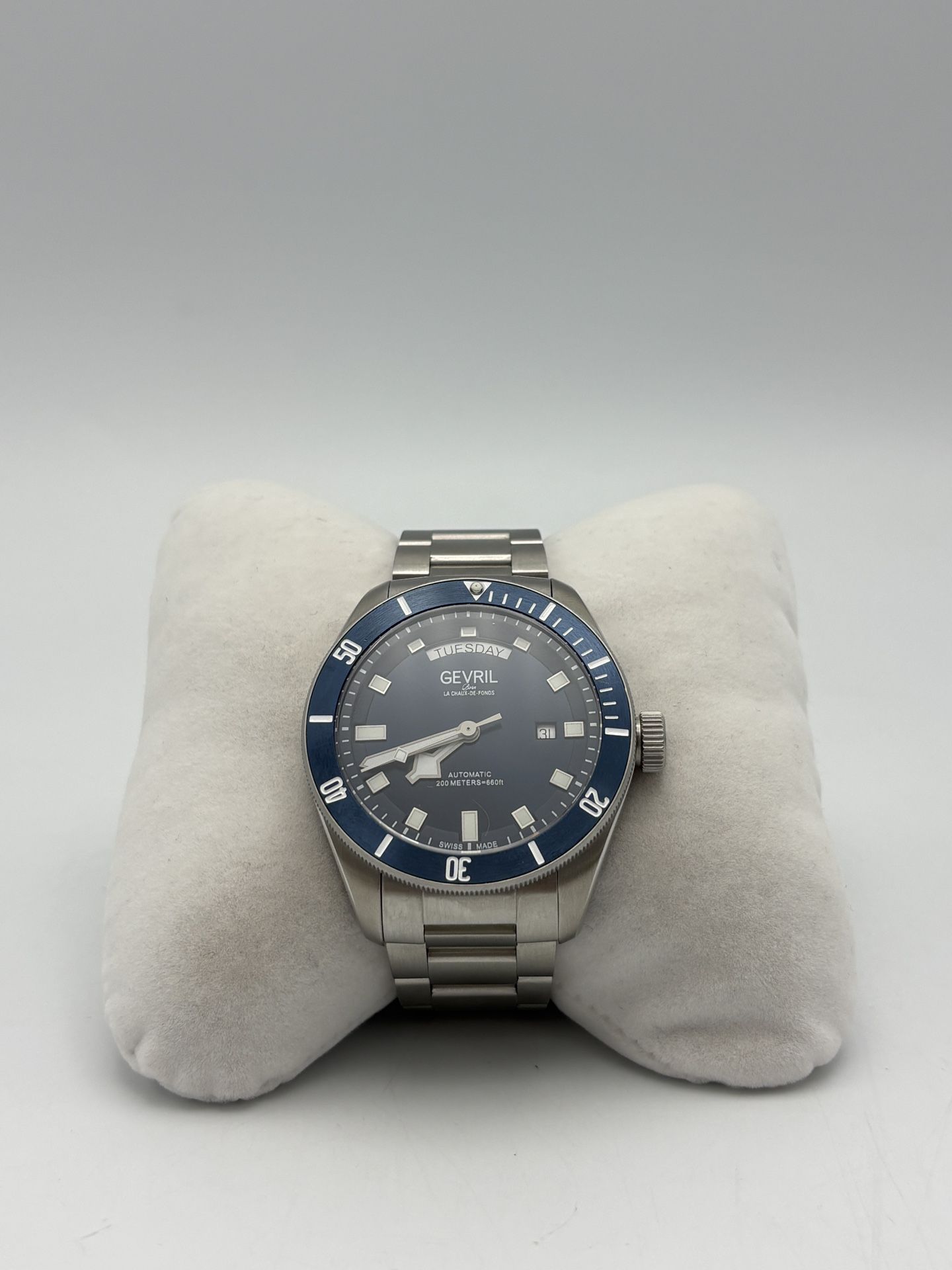 Gevril Yorkville Day Date Watch