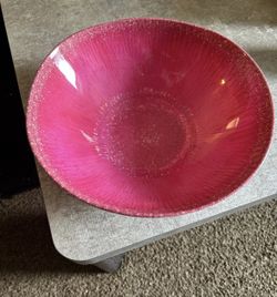Pink Serving Bowls
