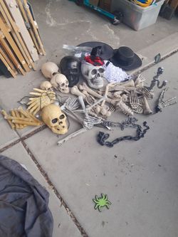 Halloween Decorations Props #2 $20 total for lot See All Photos