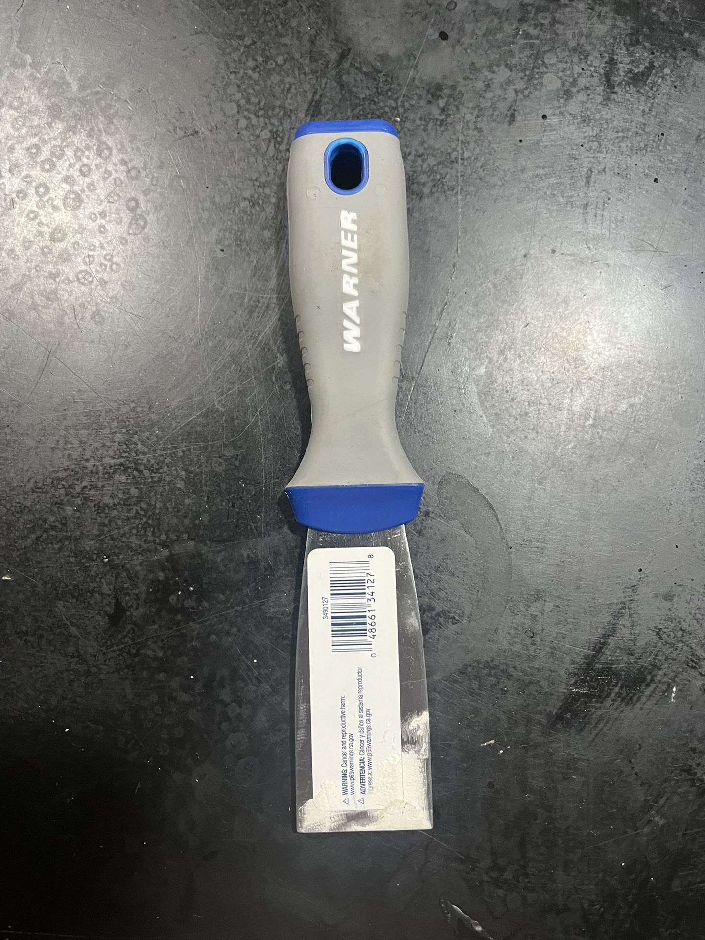 Warner Pro Grip Flex 2-in Steel Disposable Reusable Putty Knife