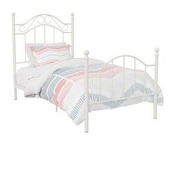 Twin Metal Bed Frame And Mattress 