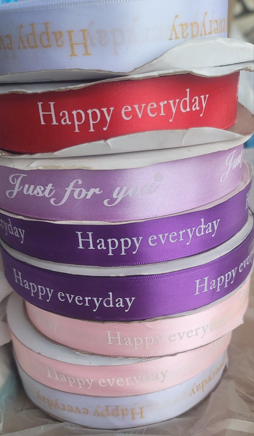 Ribbon Liston Para Arreglos Florales Y Manualidades