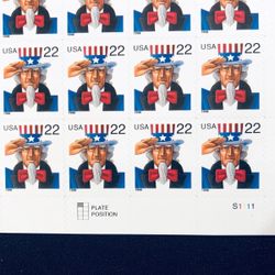 1000 Uncle Sam Forever Stamps