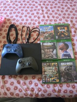 Xbox one X in great condition