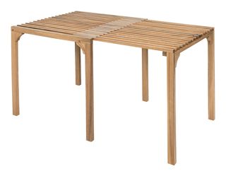 Riviera Natural Outdoor Extendable Dining Table