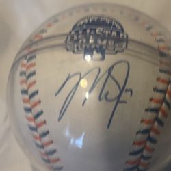 MIke Trout 2013 MLB All Star game Signed Baseball COA