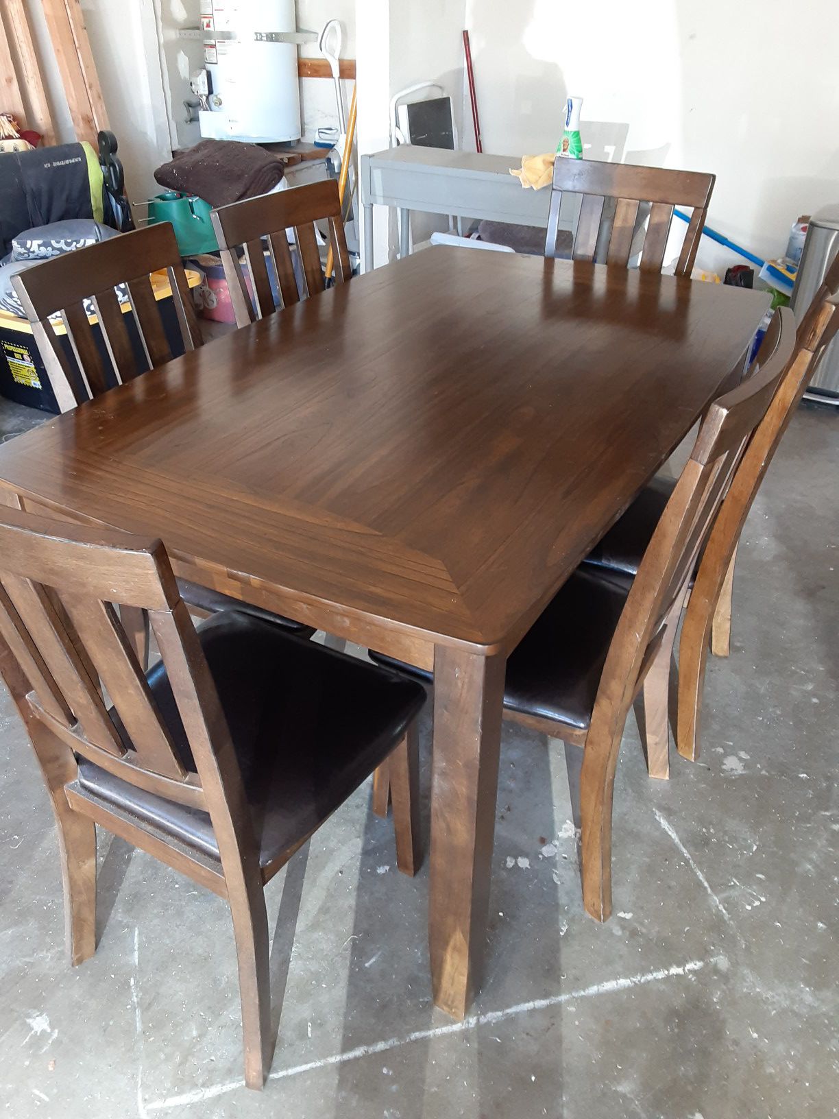 6 piece set dining table