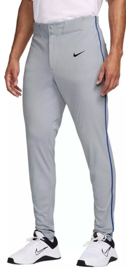 Nike Baseball Pants with Royal Blue Piping