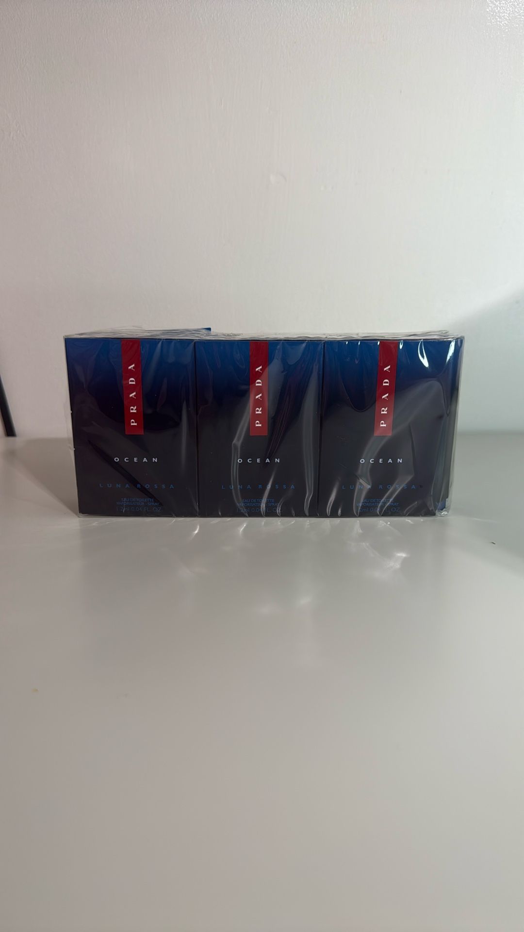 PRADA Luna Rossa Ocean Le Parfum 1.2ml / 0.04 oz Spray Vial x 12 PCS *NEW*