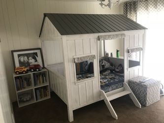 Kids Cabin Treehouse Bed Frame Full Size