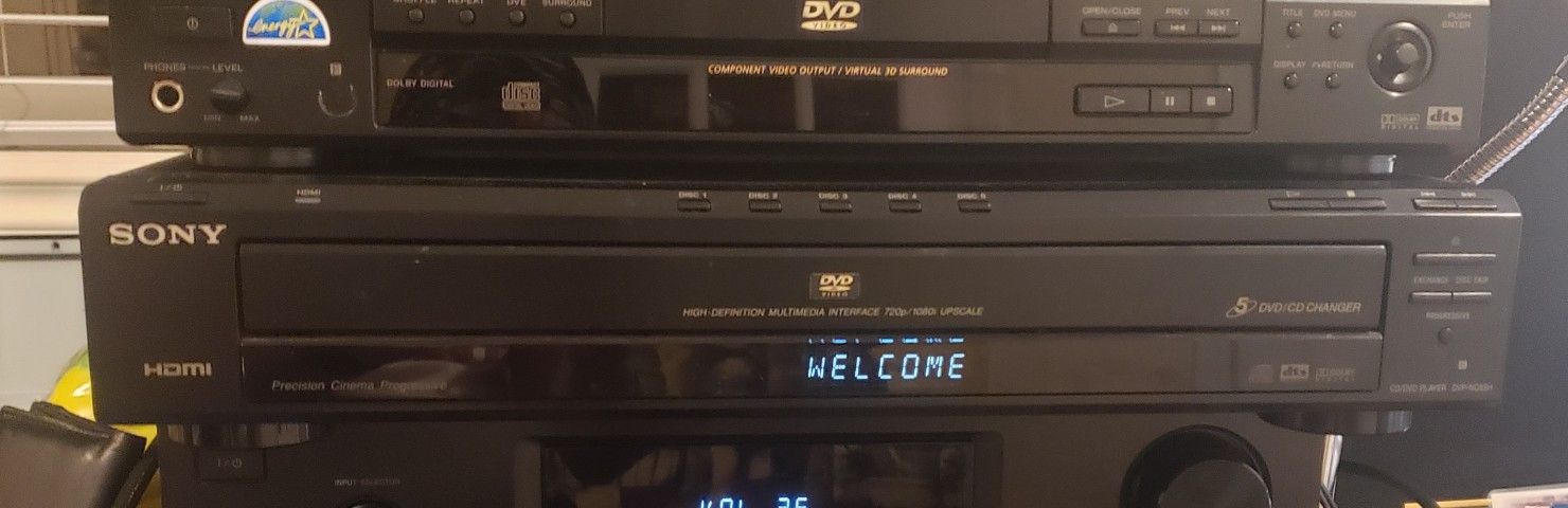 Sony DVP-NC85H/B HDMI/CD Progressive Scan 5-Disc DVD Changer, Black