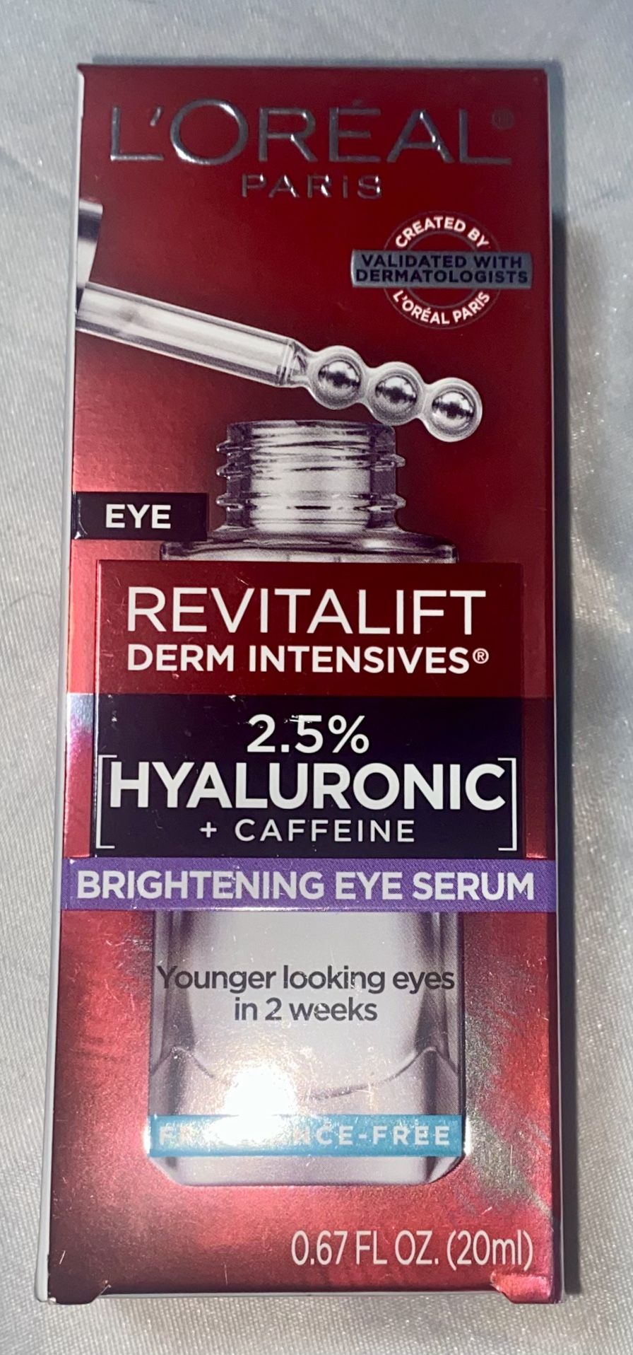 L’Oreal Paris - EYE Revitalift - Derm Intensives - Brightening Eye Serum