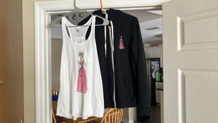 Princess Aurora Tank Top And Matching Sweatshirt
