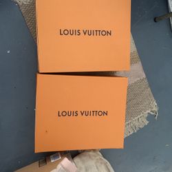 Authentic Louis Vuitton boxes
