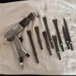 Pneumatic Hammer + Bits (Pick Up Pending)