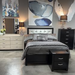 4PC Queen Bedroom Set