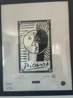Fairchild Paris Picasso Chanel Limited Edition Print 17/50. Framed fashion art lithograph in excellent condition with publisher stamps
