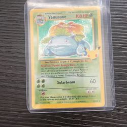 Poke Card Venusaur Holo Rare CRLEBRATIONS