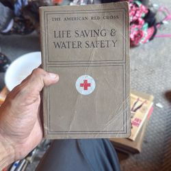 Vintage 1956 Red Cross Safety Book 