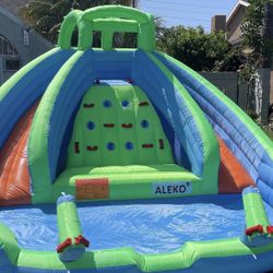 Double Water Slide Inflatable 