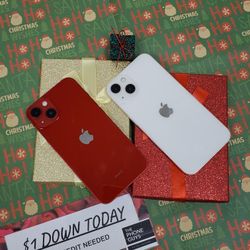 Apple IPhone 14 Unlocked - $1 Down Today - NO CREDIT Needed