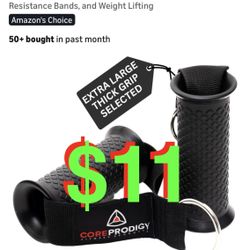 Heavy Duty Exercise Handles - Grip Attachments for Cable Machine Pulleys, Gym Equipment, Resistance Bands, and Weight Lifting