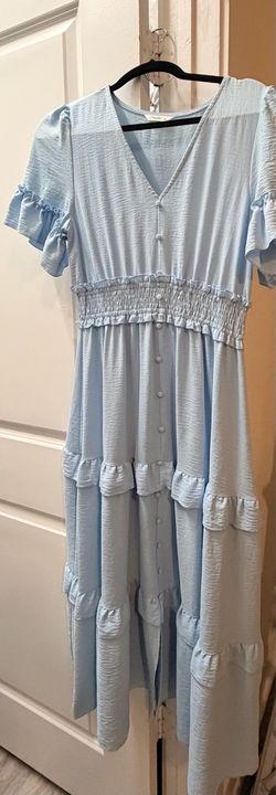 Light Blue Maxi Dress