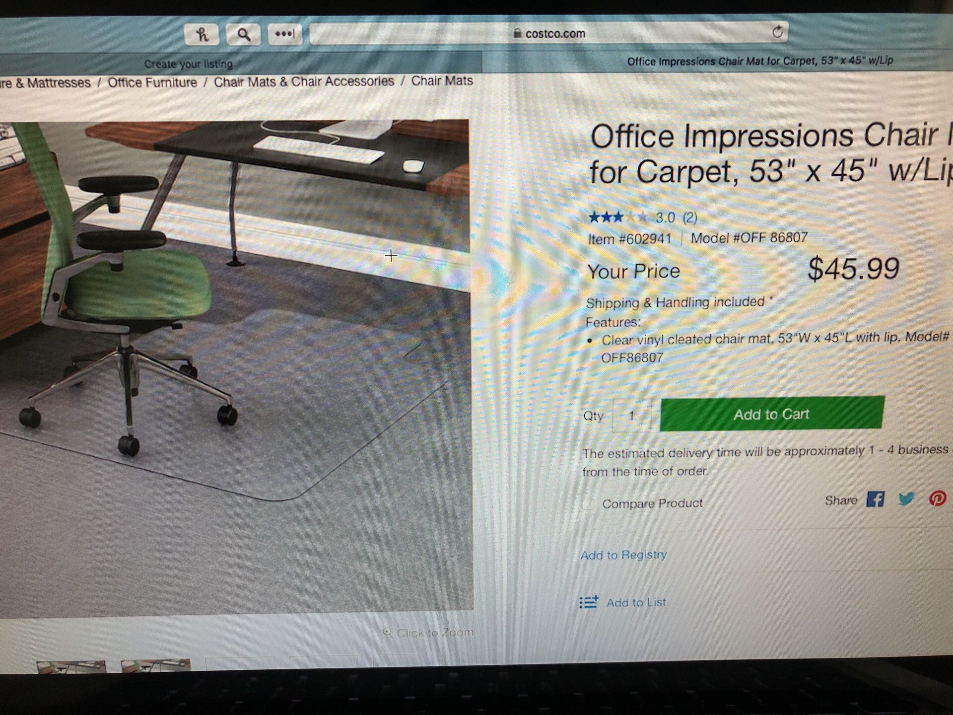Office Roller Mat Costco