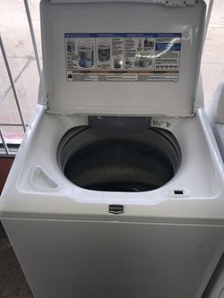 Set Maytag washer dryer gas
